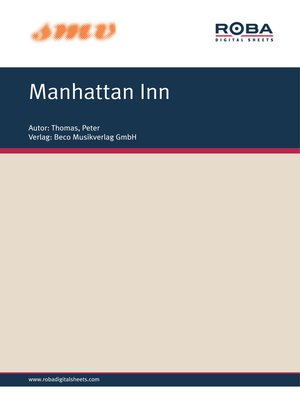 cover image of Manhattan Inn